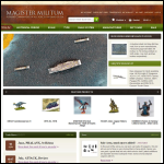 Screen shot of the Magister Militum website.