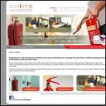 Screen shot of the Onsite Fire Protection website.