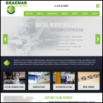 Screen shot of the Braemar (UK) Ltd website.
