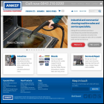 Screen shot of the Ankef Ltd website.