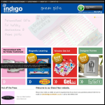 Screen shot of the Indigo Worldwide Ltd website.