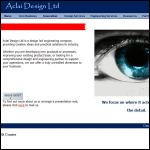 Screen shot of the Aclai Design Ltd website.