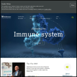 Screen shot of the Medimmune (UK) Ltd website.