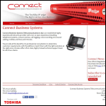 Screen shot of the Connect Business Systems (Holdings) Ltd website.