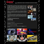 Screen shot of the Gamma Projects Ltd website.