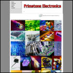 Screen shot of the Primstone Electronics website.