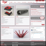 Screen shot of the Redfox Cad, Cam & Design Services Ltd website.