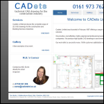 Screen shot of the Cadets Ltd website.