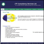 Screen shot of the Jtf Consultancy Services Ltd website.