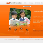 Screen shot of the Marshall Cavendish Ltd website.