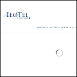 Screen shot of the LeoTel Software Systems Ltd website.