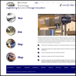 Screen shot of the Northeast Technology Solutions Ltd website.