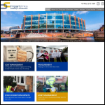 Screen shot of the Impart Links Ltd website.