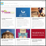 Screen shot of the Morse-brown Design Ltd website.