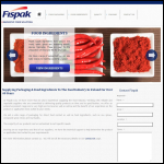 Screen shot of the Fispak Ltd website.