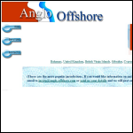 Screen shot of the Anglo Offshore Ltd website.