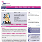 Screen shot of the Involvement & Participation Association website.