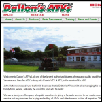 Screen shot of the Daltons Atv's website.
