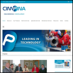 Screen shot of the Cimpina Ltd website.