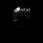 Screen shot of the Rebel Diamond Ltd website.