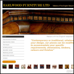 Screen shot of the Earlwood Furniture Ltd website.
