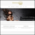 Screen shot of the Siennasol website.