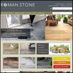 Screen shot of the Roman Stone Collection website.