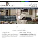 Screen shot of the Bathroom Planet website.