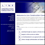 Screen shot of the Linx Consulting Ltd website.