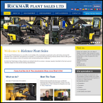 Screen shot of the Rickmar Plant Sales LtdRickmar Plant Sales LtdRickmar Plant Sales LtdRickmar Plant Sales LtdRickmar Plant Sales Ltd website.