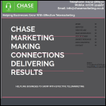 Screen shot of the Chase Marketing Solutions website.