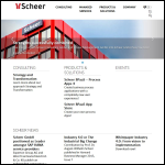Screen shot of the Ids Scheer website.