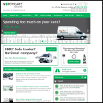 Screen shot of the Noble Vehicle Hire Ltd website.