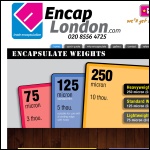 Screen shot of the EncapLondon website.