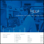Screen shot of the Trescal Ltd website.