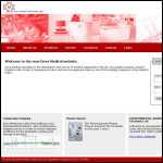 Screen shot of the Deva Medical Electronics Ltd website.
