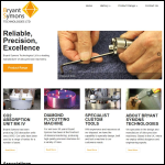 Screen shot of the Bryant Symons Technologies Ltd website.
