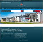 Screen shot of the Charles Church Developments Ltd website.