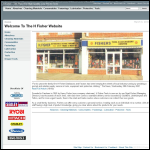 Screen shot of the H.Fisher Distributors & Factors (Fareham) Ltd website.