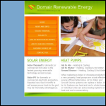 Screen shot of the Domair International Ltd website.