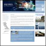 Screen shot of the Squires Gear & Engineering Ltd website.