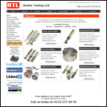 Screen shot of the Router Tooling Ltd website.