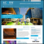 Screen shot of the Acorn Coaching & Development Ltd website.