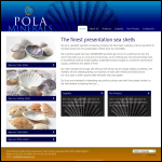 Screen shot of the Pola Minerals website.