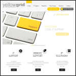 Screen shot of the Yellowgrid Ltd website.