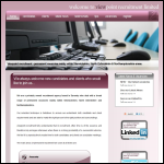 Screen shot of the Viewpoint Recruitment Ltd website.