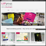 Screen shot of the L & P Reproduction Co Ltd website.