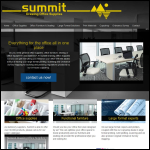 Screen shot of the Summit Drawing Office Supplies Ltd website.
