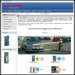 Screen shot of the Protech Systems website.