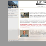Screen shot of the Chordline Ltd website.